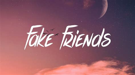 lyrics fake friends